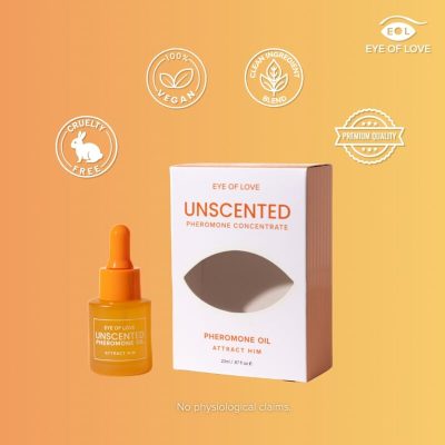 Eye of love - óleo perfumado com feromônios para mulheres, sem fragrância, 20 ml - image 5