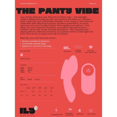 Je joue - ily panty vibe vibrador íntimo com controle remoto - image 15