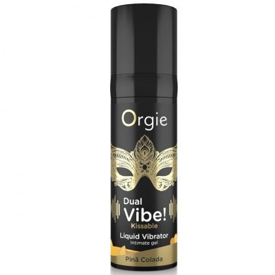 Alternative view of ORGIE - VIBE DUPLA! VIBRADOR LÍQUIDO BEIJÁVEL PIÑA COLADA 15 ML