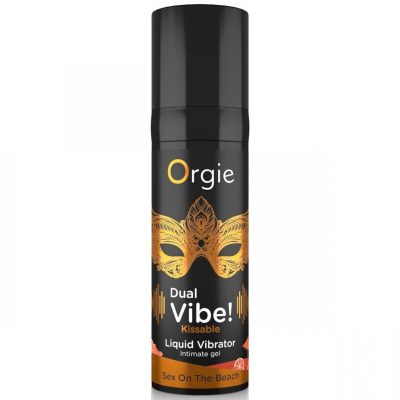 Alternative view of ORGIE - DUPLA VIBRAÇÃO! VIBRADOR LÍQUIDO BEIJÁVEL SEX ON THE BEACH 15 ML