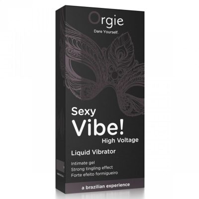 Orgie - vibração sexy! Vibrador líquido extra forte de alta voltagem 15 ml - image 3