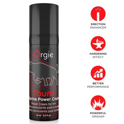 ORGIE - CREME PARA AUMENTAR A EREÇÃO TOURO 15 ML