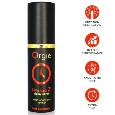 ORGIE - SPRAY RETARDA TIME LAG 2 SEM ANESTÉSICO 10 ML