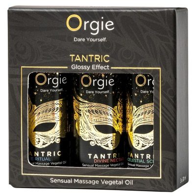 ORGIE - COLEÇÃO MINI ÓLEOS DE MASSAGEM SENSUAL TÂNTRICA 3 X 30 ML