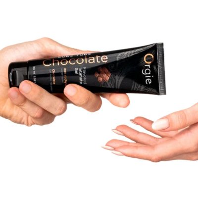 Orgie - lubrificante em tubo chocolate beijável gel íntimo à base de água 100 ml - image 2