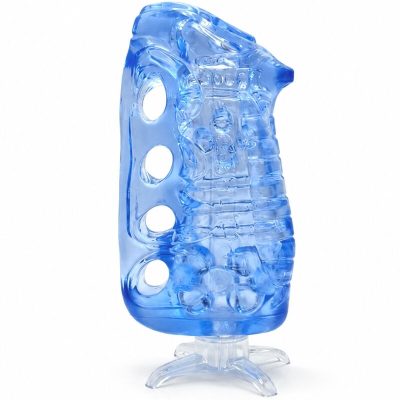Fleshlight – fleshskins grip blue ice masturbador manual masculino azul - image 3