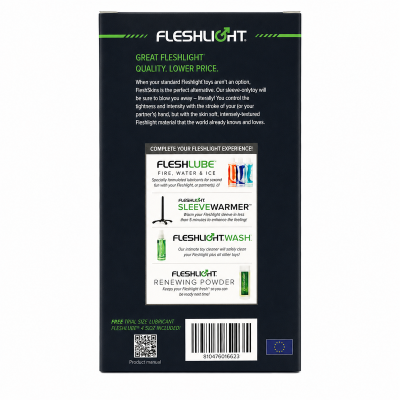 Fleshlight – fleshskins grip blue ice masturbador manual masculino azul - image 6