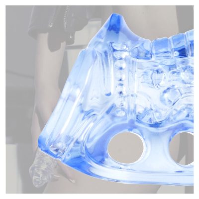 Fleshlight – fleshskins grip blue ice masturbador manual masculino azul - image 8
