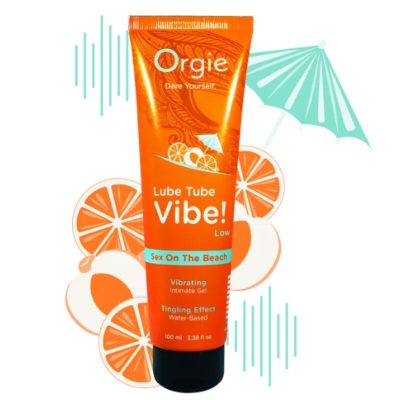 Orgie - lubrificante vibrador! Sexo na praia gel íntimo beijável leve formigamento 100 ml - image 3