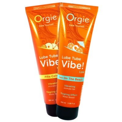 Orgie - lubrificante vibrador! Sexo na praia gel íntimo beijável leve formigamento 100 ml - image 4