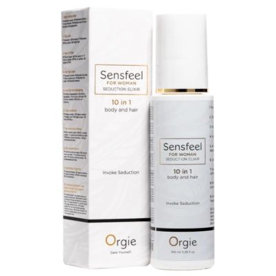 Orgie - sensfeel elixir de sedução feminino 10 em 1 para corpo e cabelo 100 ml - image 3