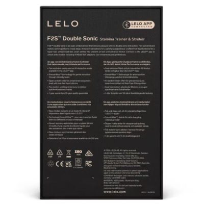 Lelo - f2s duplo sônico para homens com dupla estimulação sônica azul-petróleo - image 5