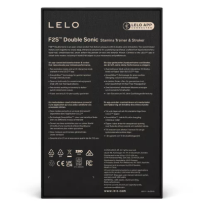 Lelo - f2s duplo sônico masculino com dupla estimulação sônica vermelho - image 4