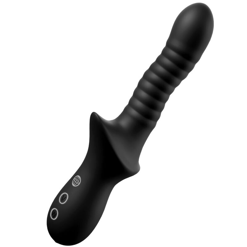 ANAL FANTASY ELITE - MASSAGEADOR ANAL RECARREGÁVEL PRETO PLEASURE WAVE 1 Anal fantasy elite - massageador anal recarregável preto pleasure wave