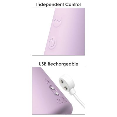 Fantasy for her - vibrador fantasy twist twistmotion com rotação e empurração roxo - image 3