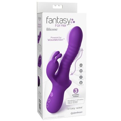 Fantasy for her - fantasy wave wavemotion vibrador recarregável roxo - image 3