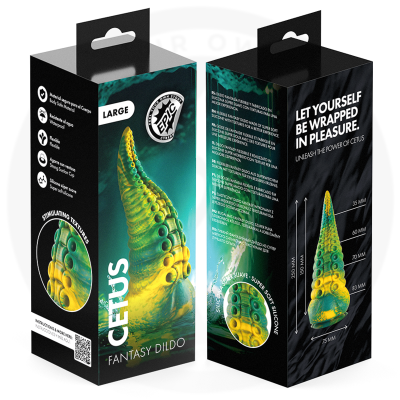 Epic - dildo com tentáculos verdes de cetus - tamanho grande - image 10