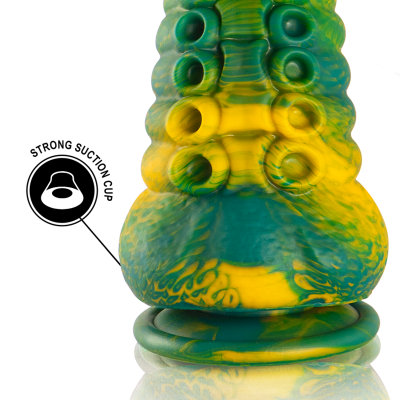 Epic - cetus dildo tentáculo verde tamanho pequeno - image 8