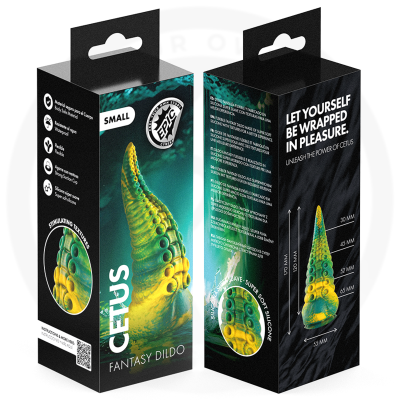 Epic - cetus dildo tentáculo verde tamanho pequeno - image 10