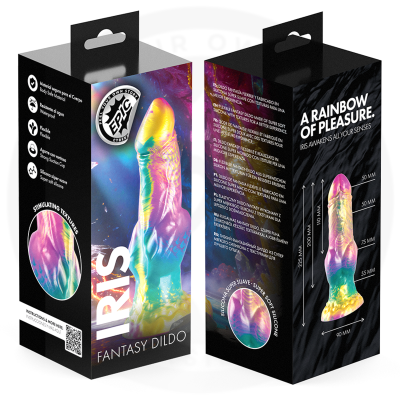 Epic - dildo iris com testículos de prazer arco-íris - image 10