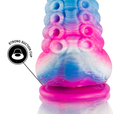 Epic - phorcys dildo com tentáculos azuis tamanho pequeno - image 9