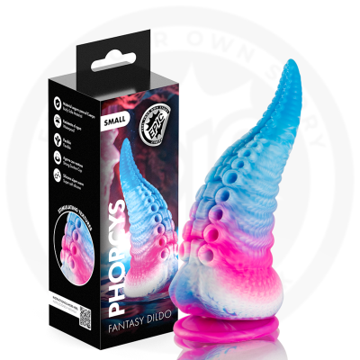 EPIC - PHORCYS DILDO COM TENTÁCULOS AZUIS TAMANHO PEQUENO