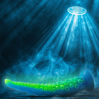 Epic - scylla dildo fluorescente com tentáculos finos tamanho grande - image 3