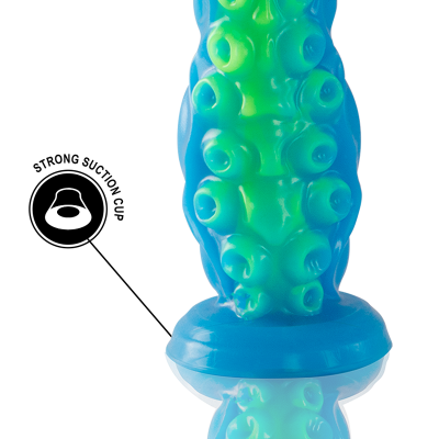 Epic - scylla dildo fluorescente com tentáculos finos tamanho grande - image 8