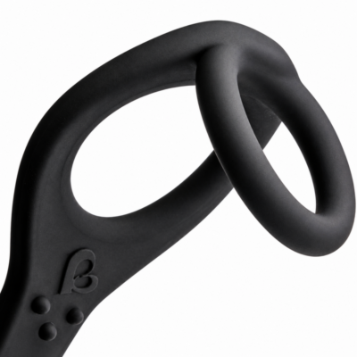 Rocks-off - vibrador de próstata ro-zen com anel duplo e 7 velocidades - preto ônix - image 4