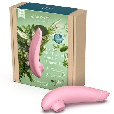 Alternative view of WOMANIZER - ESTIMULADOR CLITORIANO PREMIUM ECO DE SUCÇÃO COM 12 NÍVEIS DE INTENSIDADE ROSA