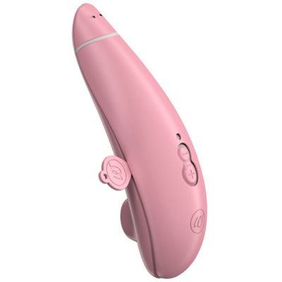 Womanizer - estimulador clitoriano premium eco de sucção com 12 níveis de intensidade rosa - image 5