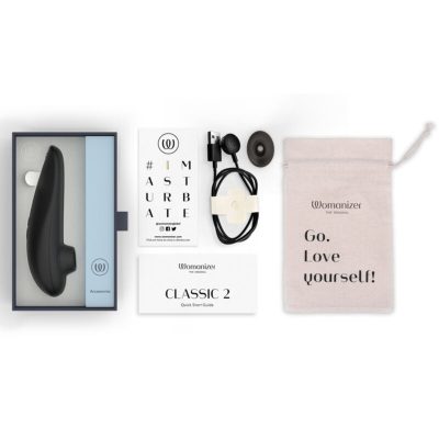 Womanizer - classic 2 estimulador clitoriano por sucção, 10 níveis de intensidade, preto - image 10