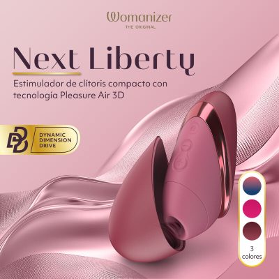 Womanizer - next suction clitorial stimulator 14 níveis de intensidade bordeaux - image 16