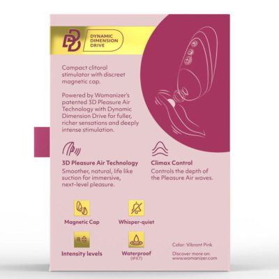 Womanizer - next suction clitorial stimulator 14 níveis de intensidade bordeaux - image 10