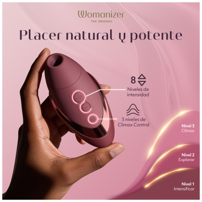 Womanizer - next liberty 3d pleasure air clitoral stimulator bordeaux - image 9