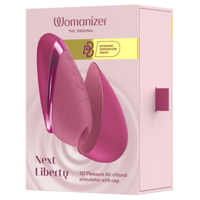 Womanizer - next liberty 3d estimulador clitorial intense pink air of pleasure - image 8