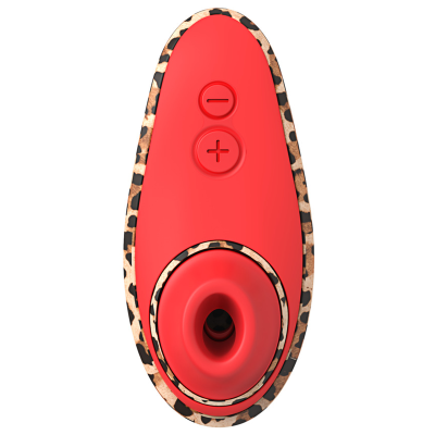 Womanizer - liberty 2 - estimulador clitoriano por sucção, 8 níveis de intensidade, estampa de leopardo - image 5
