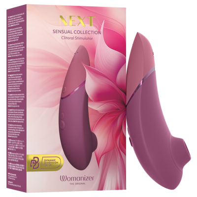 WOMANIZER - NEXT SUCTION CLITORIAL STIMULATOR 14 NÍVEIS DE INTENSIDADE ROSA ESCURO