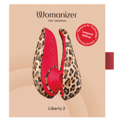 Womanizer - liberty 2 - estimulador clitoriano por sucção, 8 níveis de intensidade, estampa de leopardo - image 13