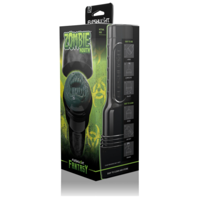 Fleshlight fantasy - masturbador fantasia boca de zumbi - image 8