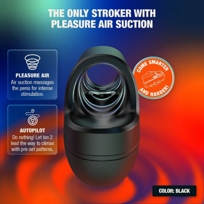 Arcwave - ion 2 stroker masculino com estimulação por ondas de ar pulsantes preto - image 2