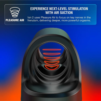 Arcwave - ion 2 stroker masculino com estimulação por ondas de ar pulsantes preto - image 3
