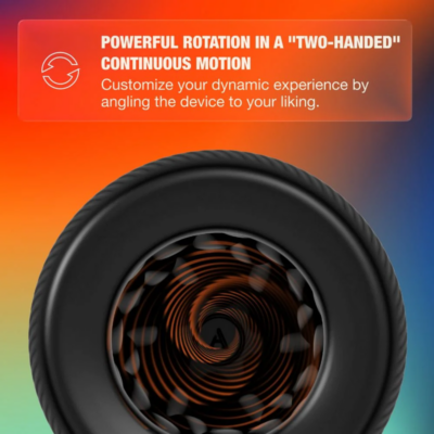 Arcwave - orbit masturbador masculino rotativo 360° com controlo por aplicação preto - image 11