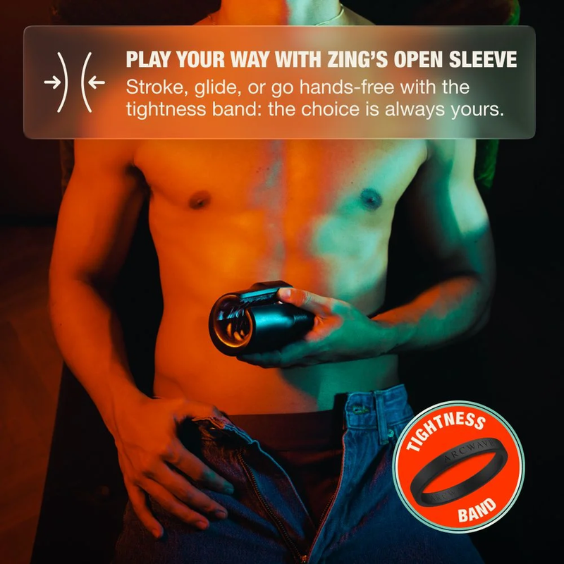 ARCWAVE - ZING STROKER MASCULINO VIBRATÓRIO COM MOTOR DUPLO PRETO 9 Arcwave - zing stroker masculino vibratório com motor duplo preto - image 9