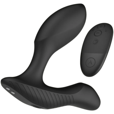 ARCWAVE - PERK MASSAGEADOR DE PRÓSTATA VIBRATÓRIO COM MOTOR DUPLO E CONTROLO REMOTO PRETO