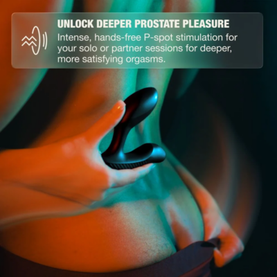 Arcwave - perk massageador de próstata vibratório com motor duplo e controlo remoto preto - image 9