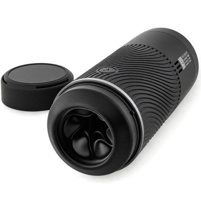 ARCWAVE - POW STROKER MANUAL COM CONTROLO DE SUCÇÃO PRETO
