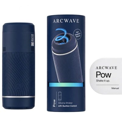 ARCWAVE - POW STROKER MANUAL COM CONTROLO DE SUCÇÃO AZUL 12 Arcwave - pow stroker manual com controlo de sucção azul - image 3