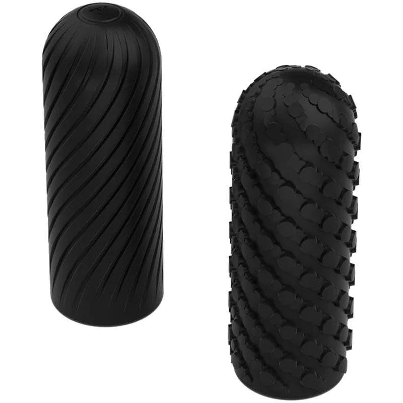 ARCWAVE - GHOST STROKER REVERSÍVEL EM SILICONE PRETO 1 Arcwave - ghost stroker reversível em silicone preto