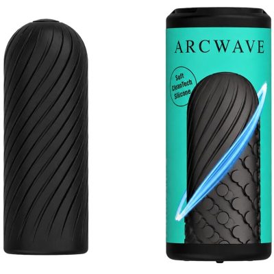ARCWAVE - GHOST STROKER REVERSÍVEL EM SILICONE PRETO 9 Arcwave - ghost stroker reversível em silicone preto - image 2